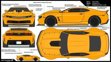 Chevy Camaro ZL1 Elite. Concept Design.